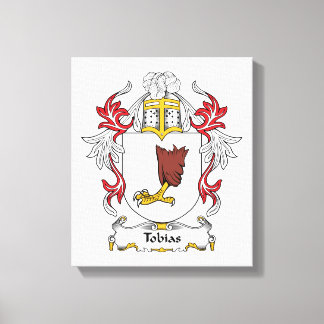 Tobias Family Crest Canvas Print