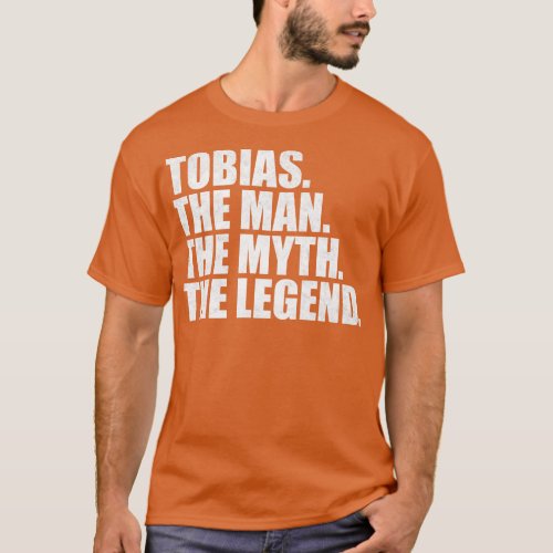 TobiasTobias Name Tobias given name T_Shirt