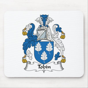 Tobin Family Crest Mouse Pad