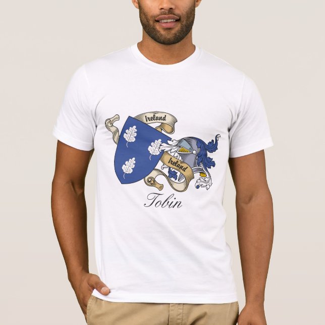 Tobin Family Crest T-Shirt (Front)