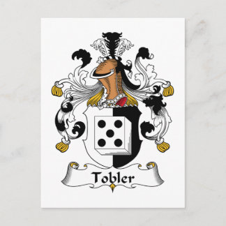 Tobler Family Crest Postcard