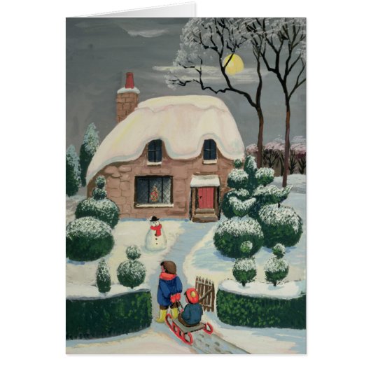 Tobogganing Cards (Front)