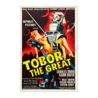 TOBOR Robot Horror Monster Movie Poster