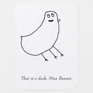 TOBS Duck Baby Blanket