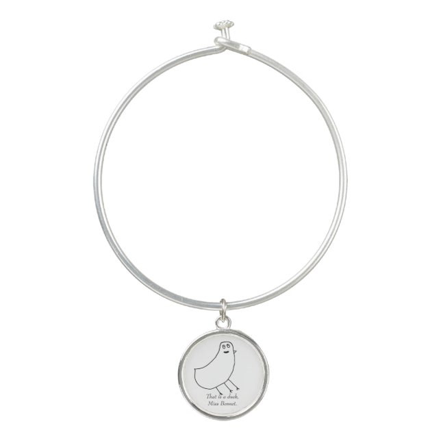 TOBS Duck Bangle Bracelet (Front)