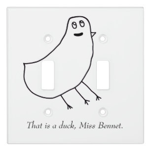 TOBS Duck Light Switch Cover