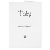 Toby Cards (Back)