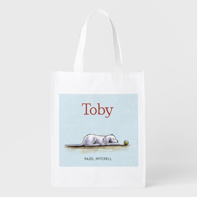 Toby Reusable Baggie Grocery Bag (Front)