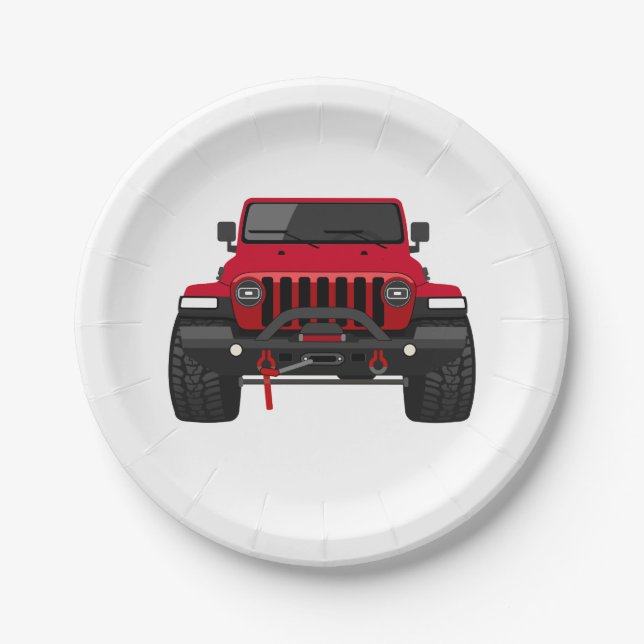 Toby the Red Paper Plates (Front)