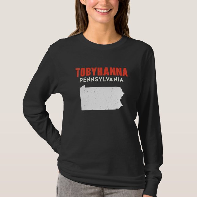 Tobyhanna Pennsylvania USA State America Travel T-Shirt (Front)