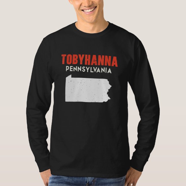 Tobyhanna Pennsylvania USA State America Travel T-Shirt (Front)
