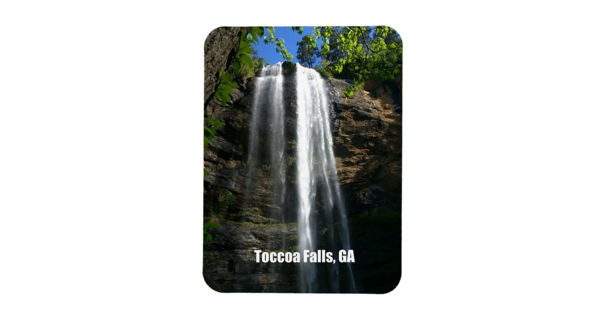 Toccoa Falls, Georgia Magnet | Zazzle