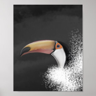 toco toco toucan (original hand draw) poster