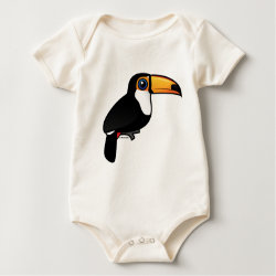 Birdorable Toco Toucan Infant Organic Creeper