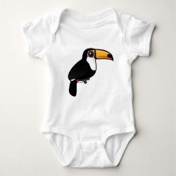 Birdorable Toco Toucan Baby Jersey Bodysuit