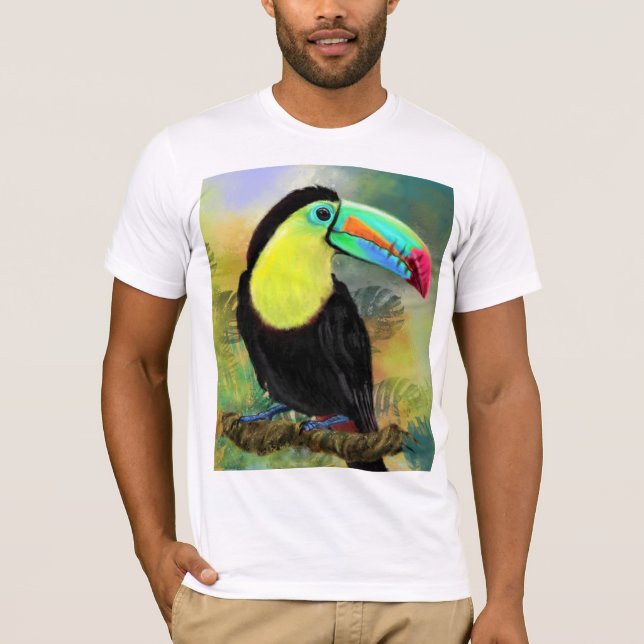 Toco Toucan Bird T-Shirt (Front)