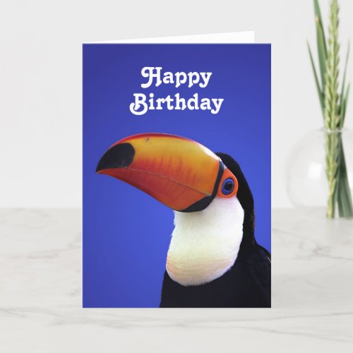 Toco Toucan Birthday Card