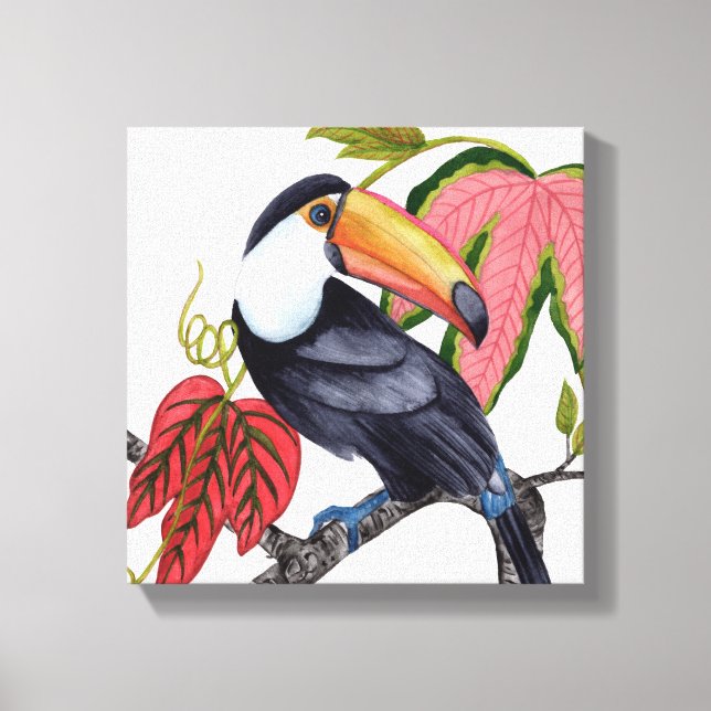 Toco Toucan Canvas Print (Front)