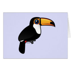 Birdorable Toco Toucan Greeting Card