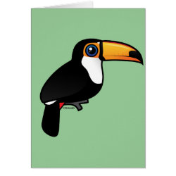 Birdorable Toco Toucan Greeting Card