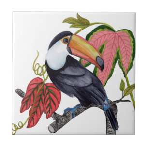 Toco Toucan Ceramic Tile