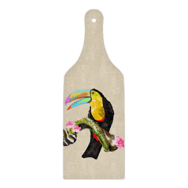 Toco Toucan Cutting Board (Front)