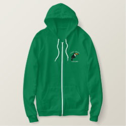 Toco Embroidery AA Fleece Zip Hoodie