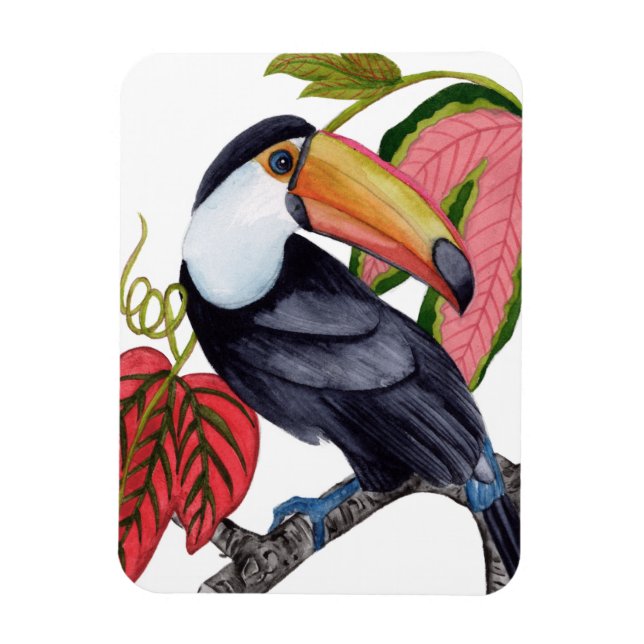 Toco Toucan Magnet (Vertical)