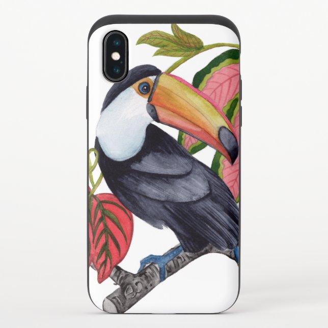 Toco Toucan Uncommon iPhone Case (Back)