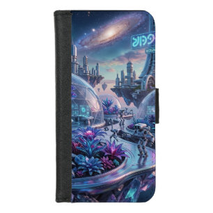 TOCOCLAWS Age Of Horus: Galactic Alien Marketplace iPhone 8/7 Wallet Case