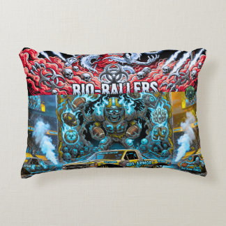 TOCOCLAWS Bio-Armor Monster Truck - Toxic Skull Accent Pillow