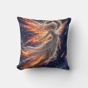 TOCOCLAWS Celestial Galaxy Cosmic Fairy Fantasy An Throw Pillow