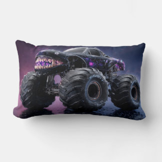 TOCOCLAWS Cosmic Crusher: Galaxy Nebula Monster Lumbar Pillow