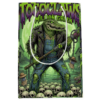 TOCOCLAWS Million Green Alligator Gift Bag – Toxic
