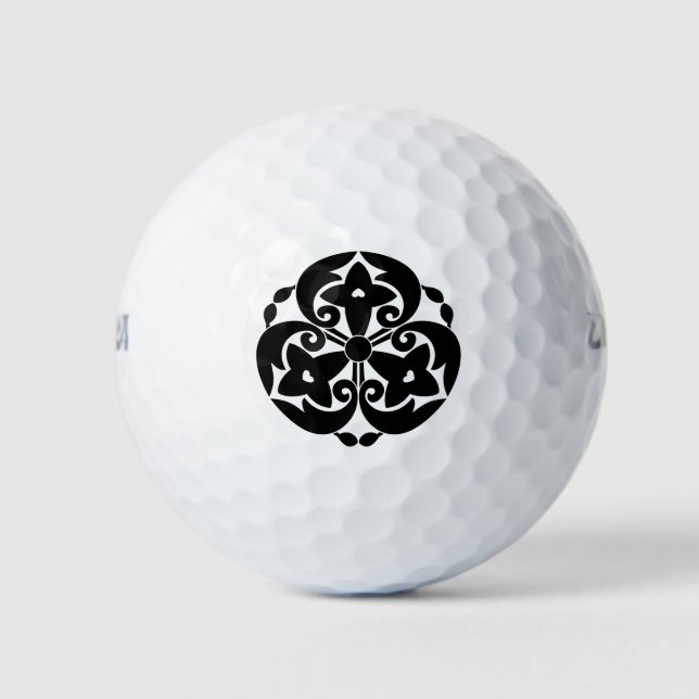 Toda forsythia golf balls (Front)