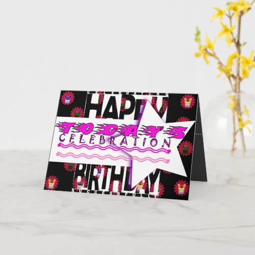 Today_Celebration_Birth_day_boygirl Card