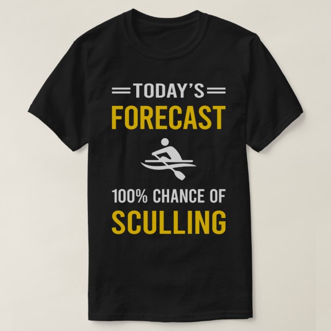 Today Forecast Sculling T-Shirt (Design Front)
