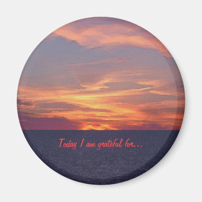 Today I am grateful for... Magnet (Front)