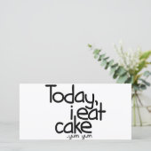 Today i eat cake (Birthday) (Standing Front)