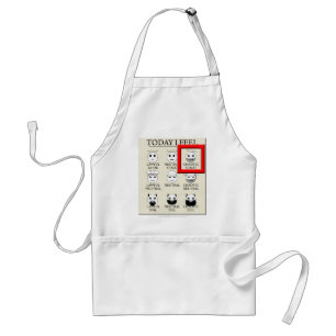 Today I Feel Chaotic Good Adult Apron