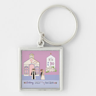 Today I Marry My Best Friend Keychain