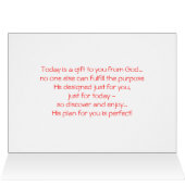 Today is a gift (Inside Horizontal (Top))