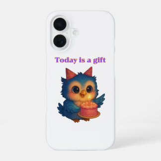 Today is a Gift – Gratitude Reminder iPhone 16 Case