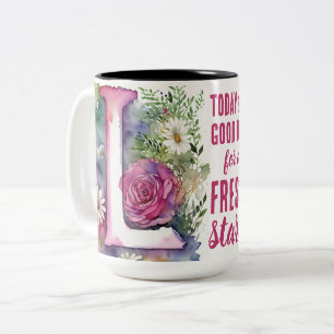 Today is a Good Day Fresh Start Motivational Quote Two-Tone Coffee Mug