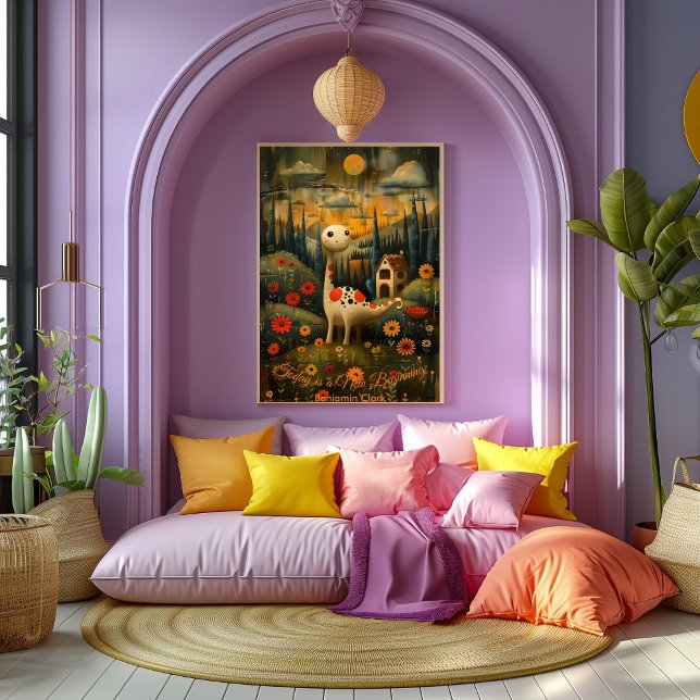 Today is a New Beginning - Inspirational Poster. Poster (Creator Uploaded)