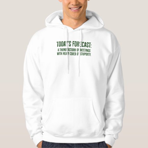 Today is going to be full of meetings hoodie