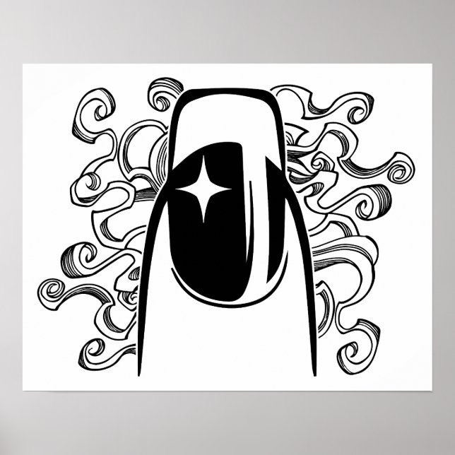 Today is Hair and Nails Day Poster (Front)