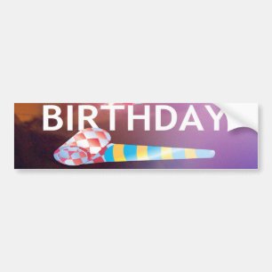 Today is My Birthday Art Print Bumper Sticker