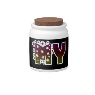 Today is My Birthday Art Print Candy Jar