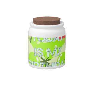 Today is My Birthday Candy Jar